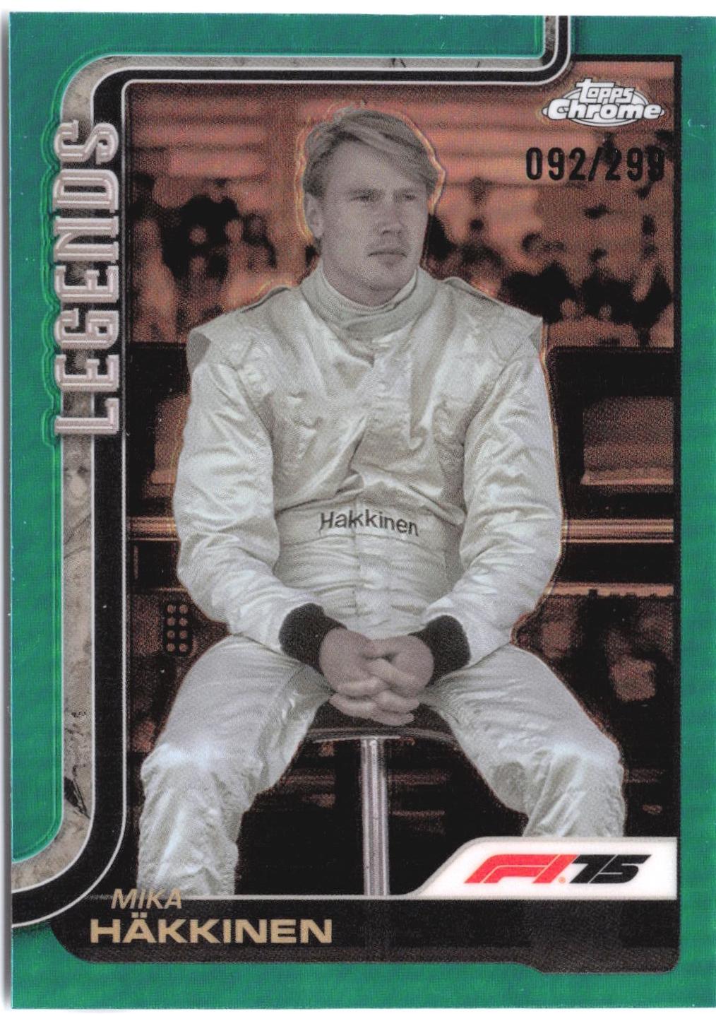 Mika Hakkinen [Teal Refractor] #159