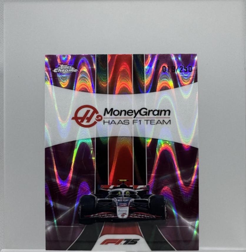 MoneyGram Haas F1 Team [Pink Refractor] #180