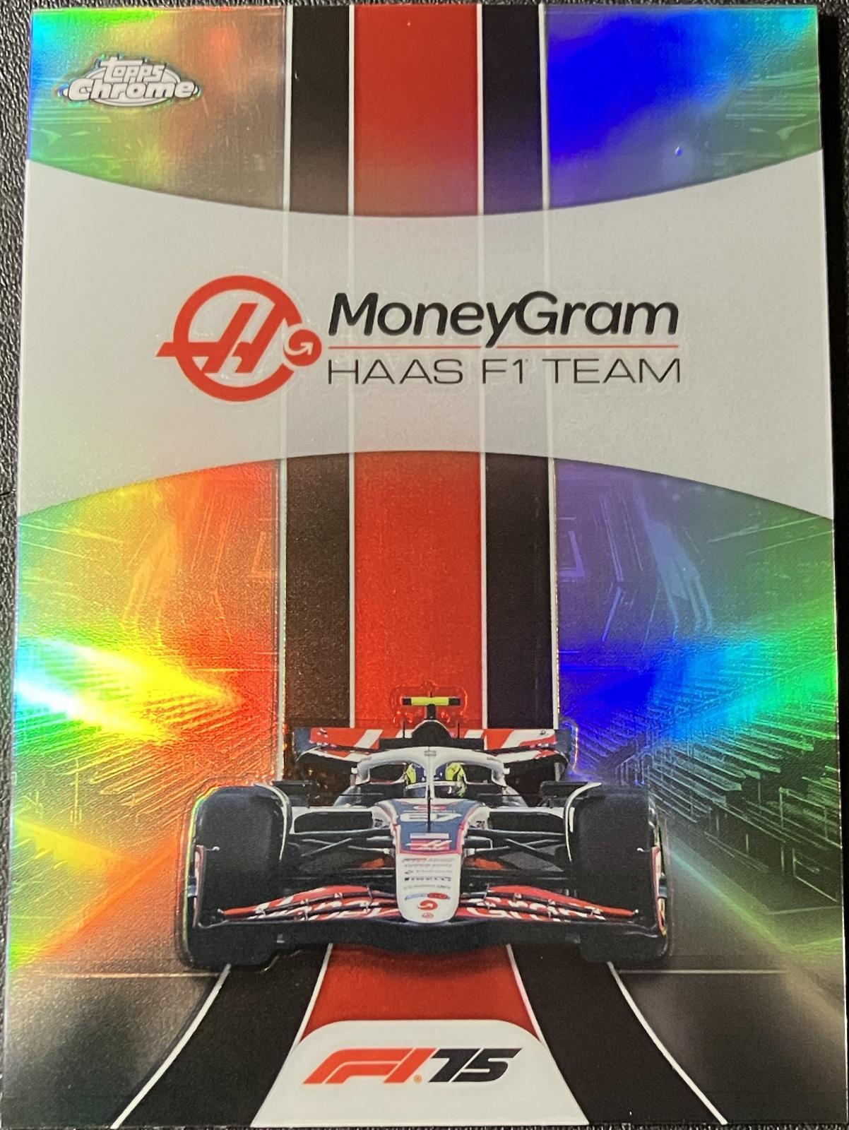 MoneyGram Haas F1 Team [Refractor] #180