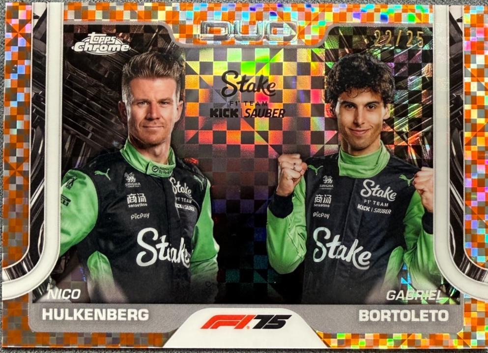 Nico Hulkenberg / Gabriel Bortoleto [Refractor] #173