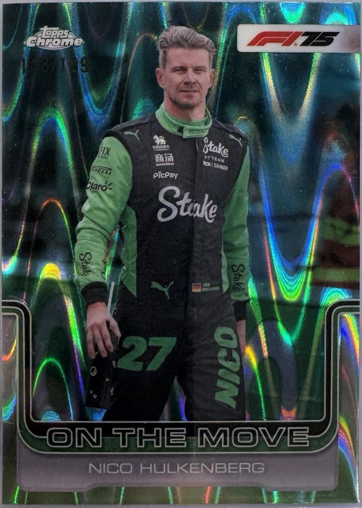 Nico Hulkenberg [Aqua Raywave Refractor] #188