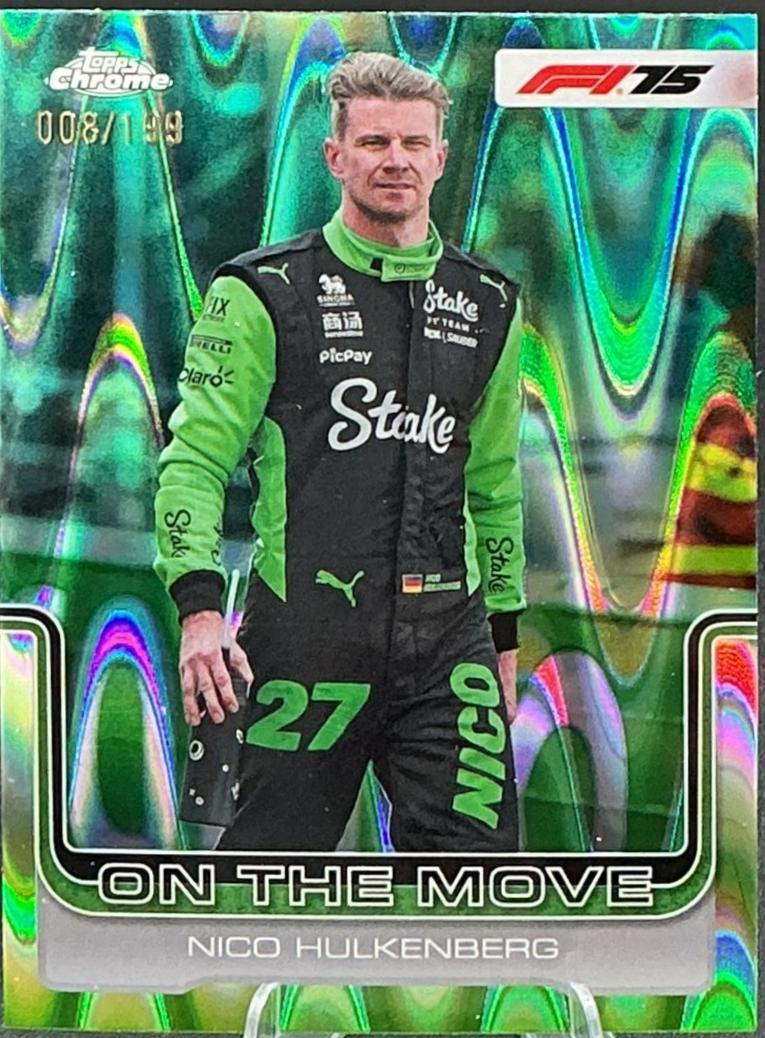Nico Hulkenberg [Aqua Refractor] #188