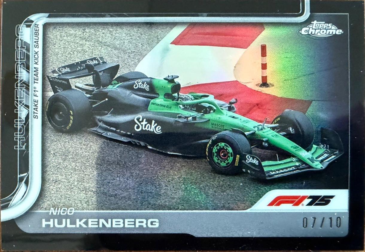 Nico Hulkenberg [Black Refractor] #91
