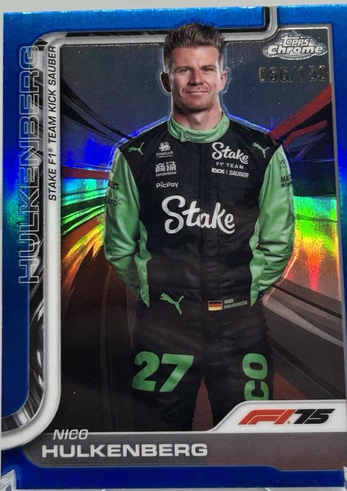 Nico Hulkenberg [Blue Refractor] #19