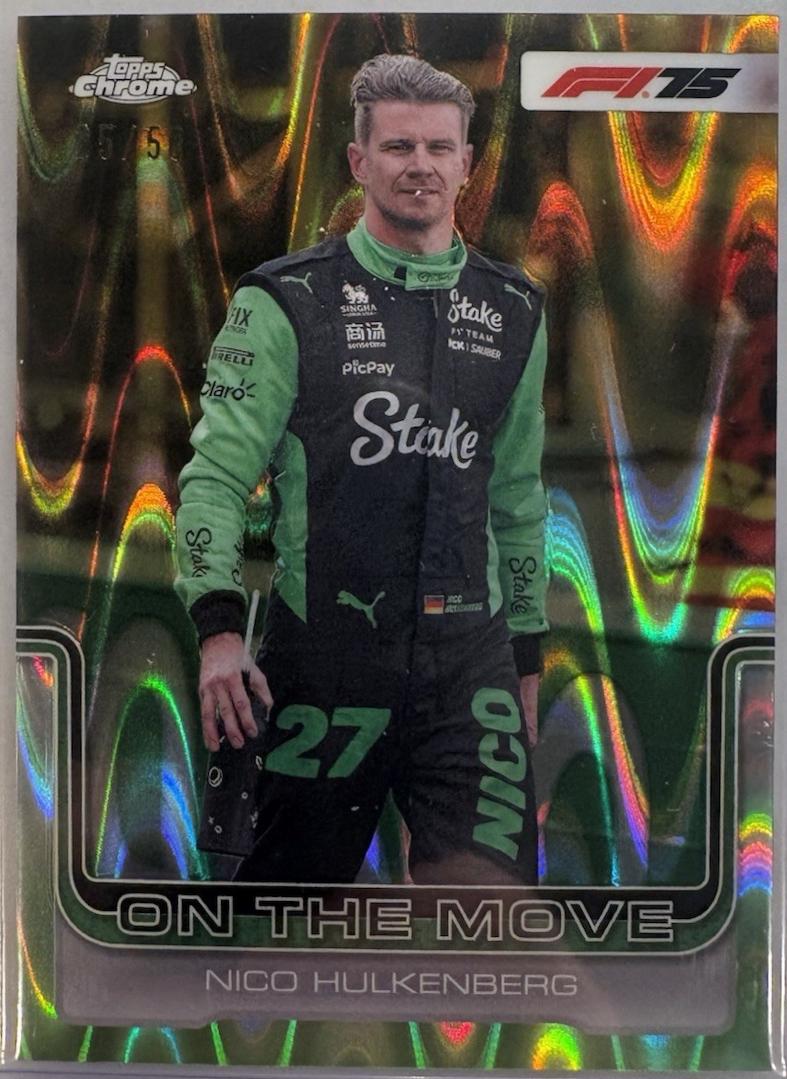 Nico Hulkenberg [Gold RayWave Refractor] #188