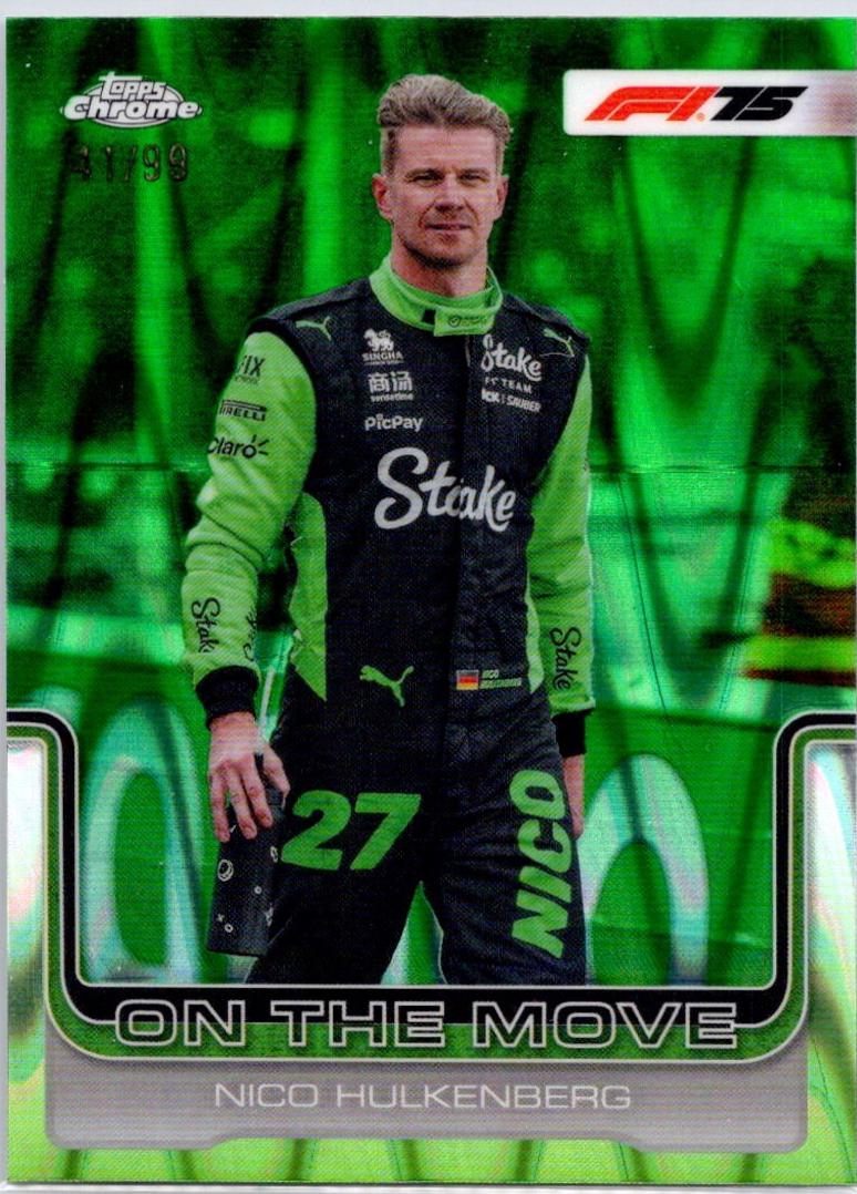 Nico Hulkenberg [Green RayWave Refractor] #188
