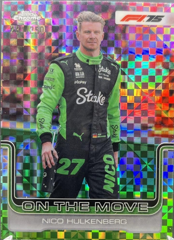 Nico Hulkenberg [Pink Checker Flag Refractor] #188