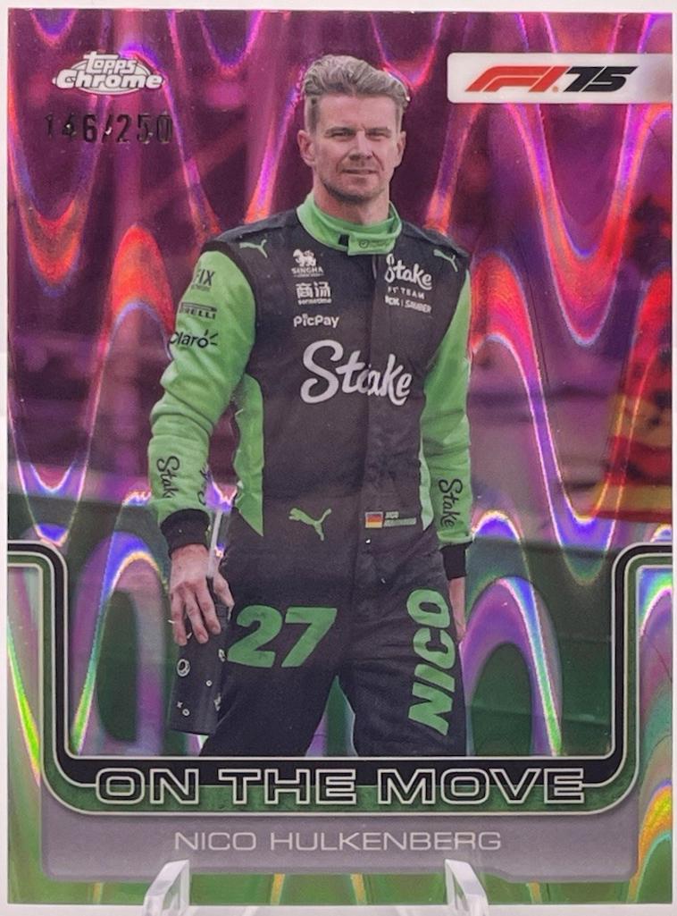 Nico Hulkenberg [Pink Refractor] #188