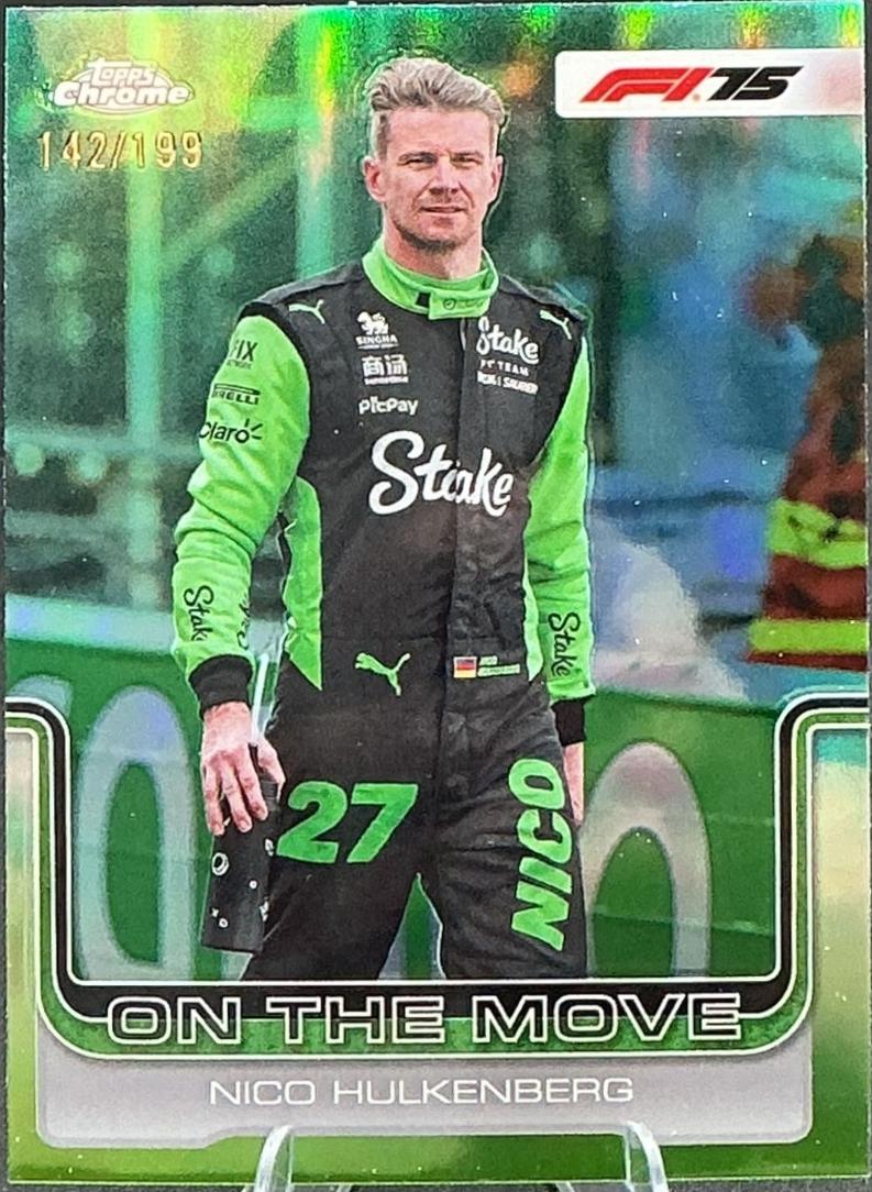 Nico Hulkenberg [Teal Refractor] #188
