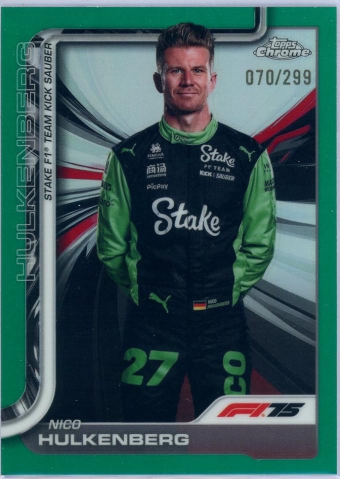 Nico Hulkenberg [Teal Refractor] #19