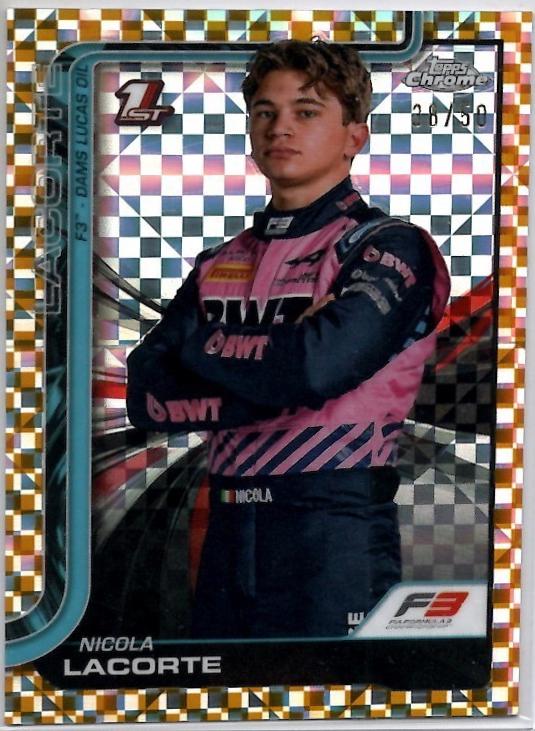 Nicola Lacorte [Gold Checker Flag Refractor] #71