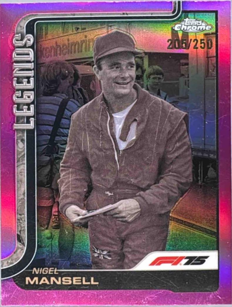 Nigel Mansell [Pink Refractor] #160