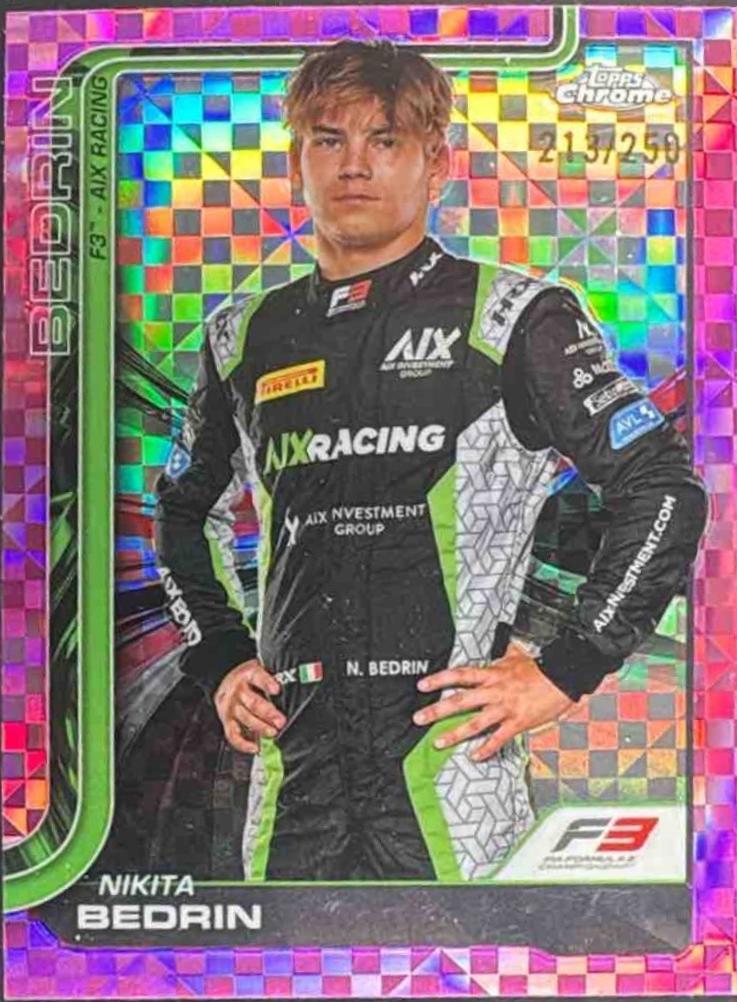 Nikita Bedrin [Pink Checker Flag Refractor] #66