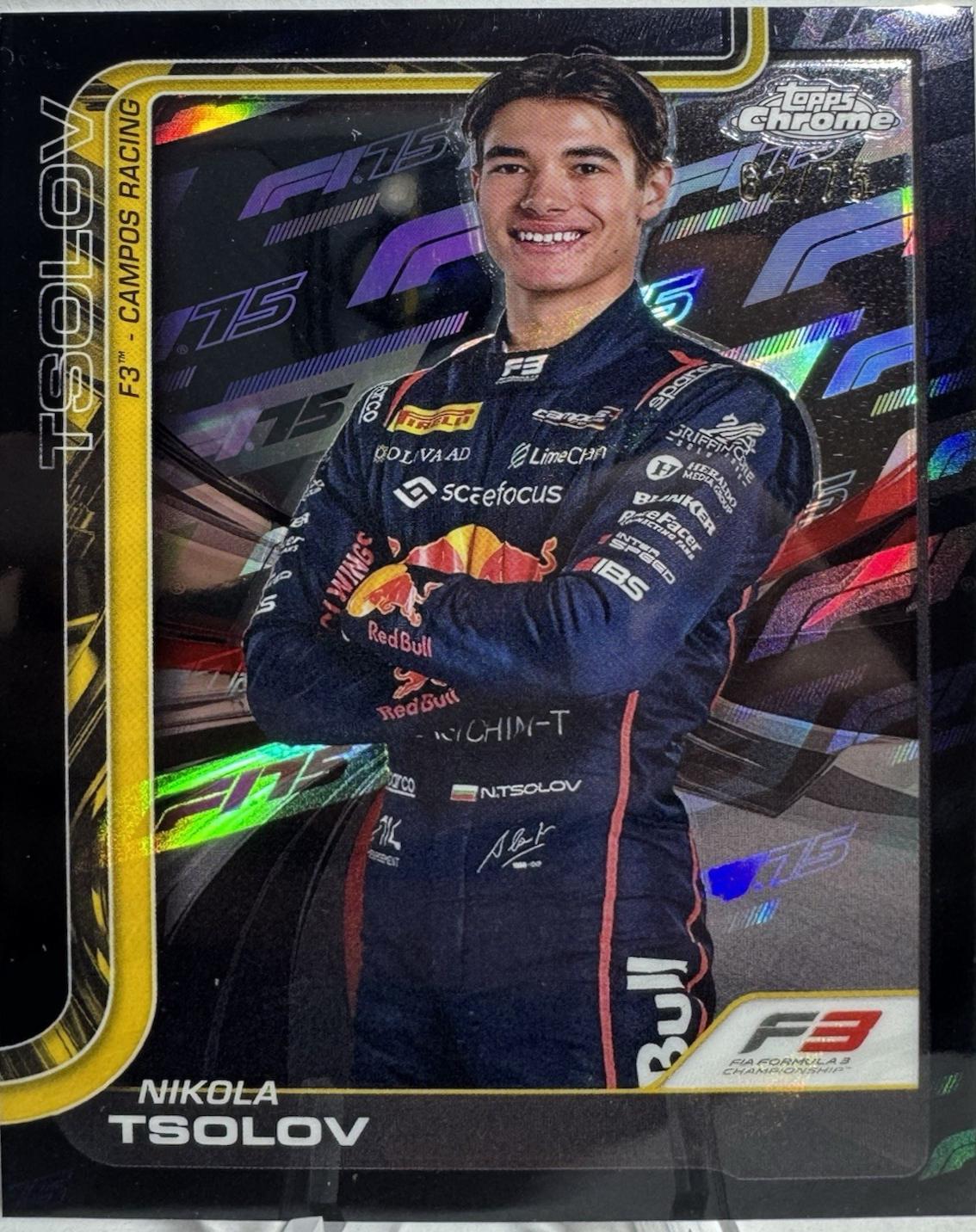 Nikola Tsolov [75th Anniversary Refractor] #52