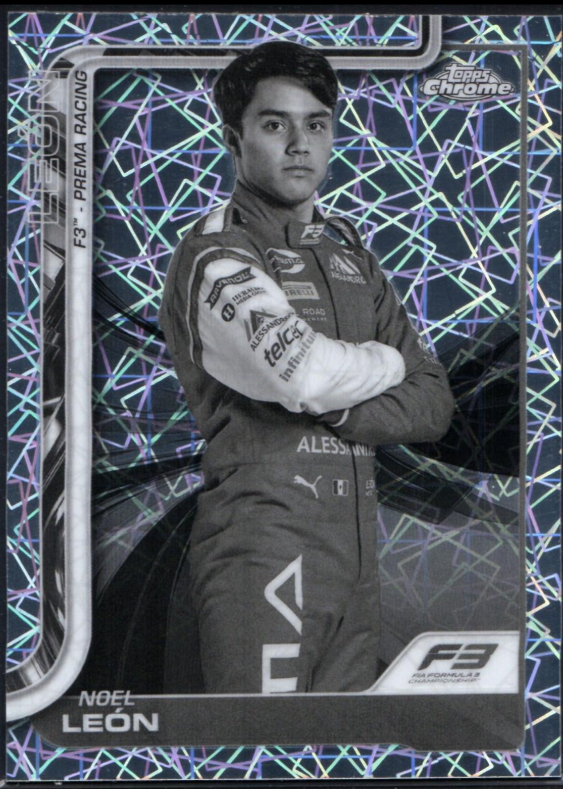 Noel Leon [Black White Lazer Refractor] #43