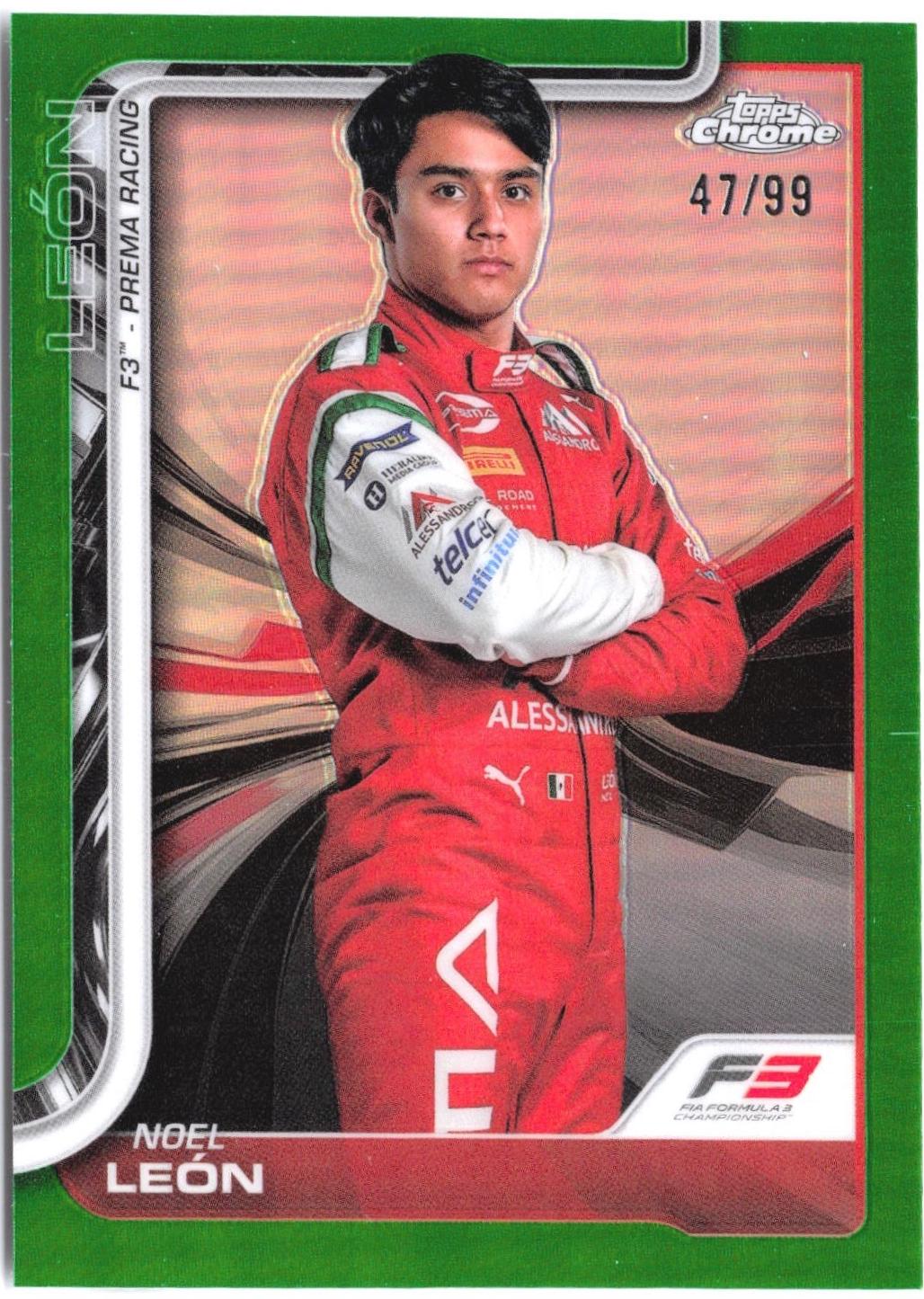 Noel Leon [Green Refractor] #43