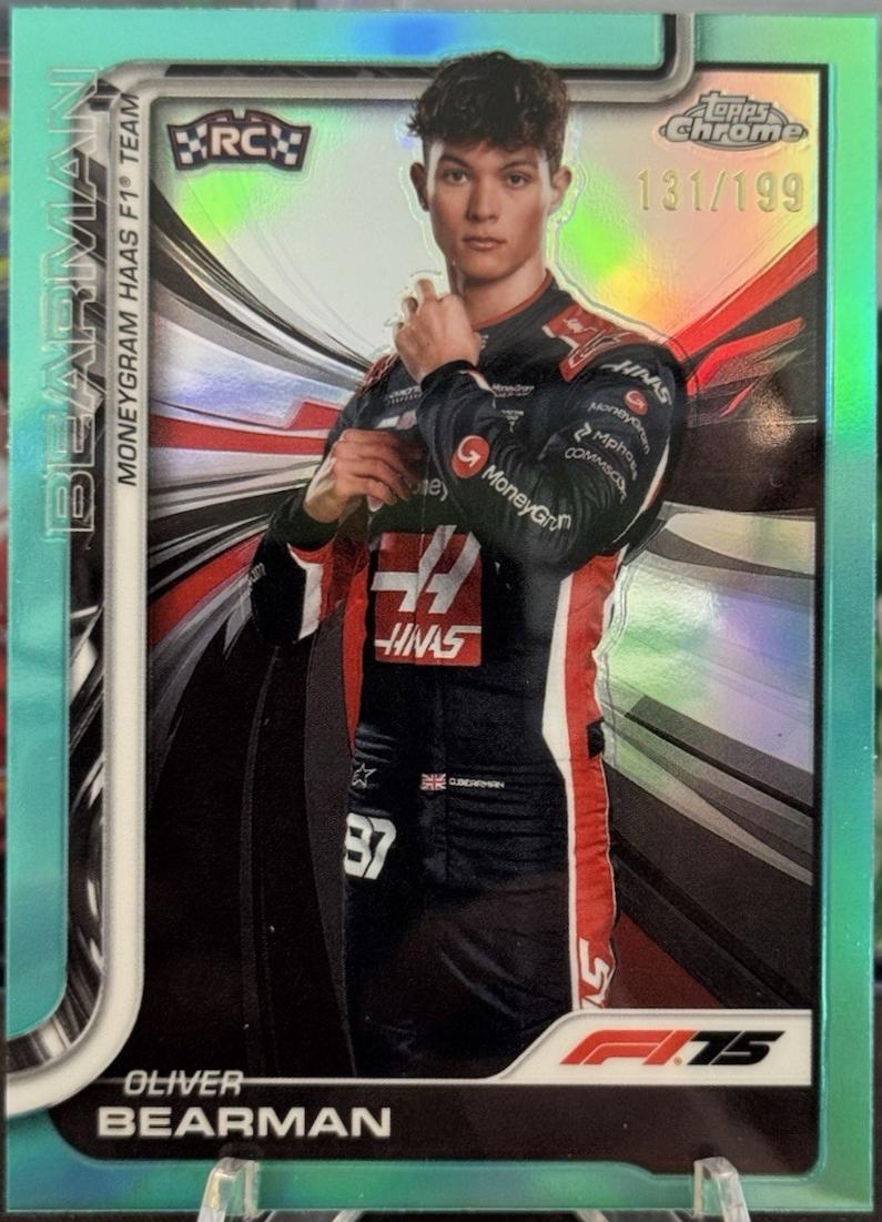 Oliver Bearman [Aqua Refractor] #86