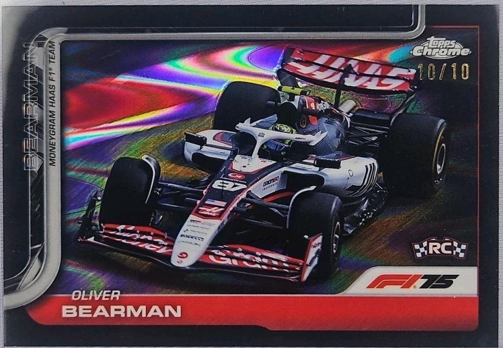 Oliver Bearman [Black Refractor] #86