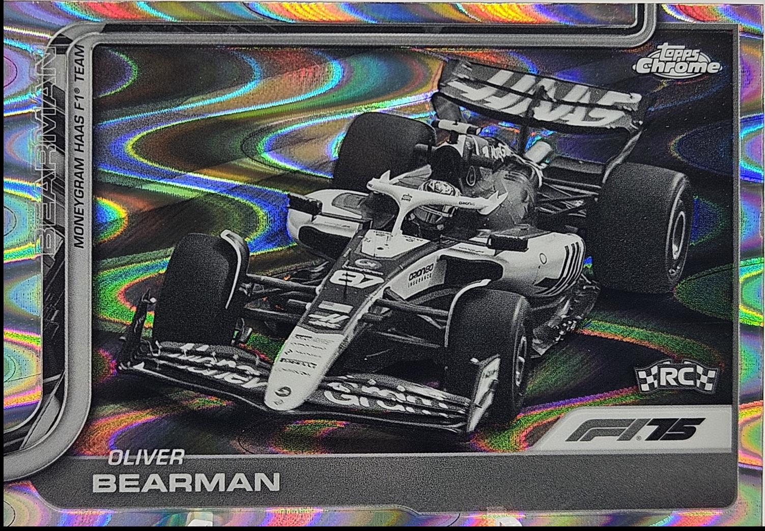 Oliver Bearman [Black White RayWave Refractor] #86