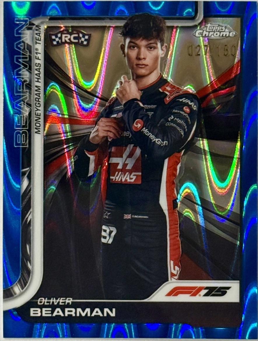 Oliver Bearman [Blue Refractor] #14