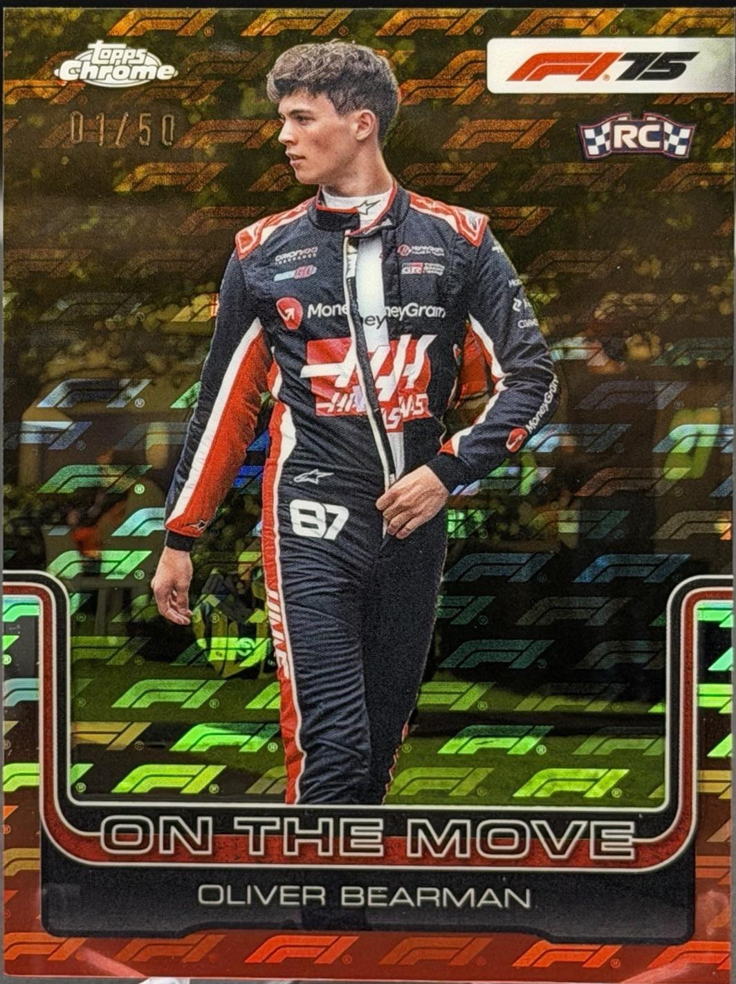 Oliver Bearman [Gold Refractor] #186