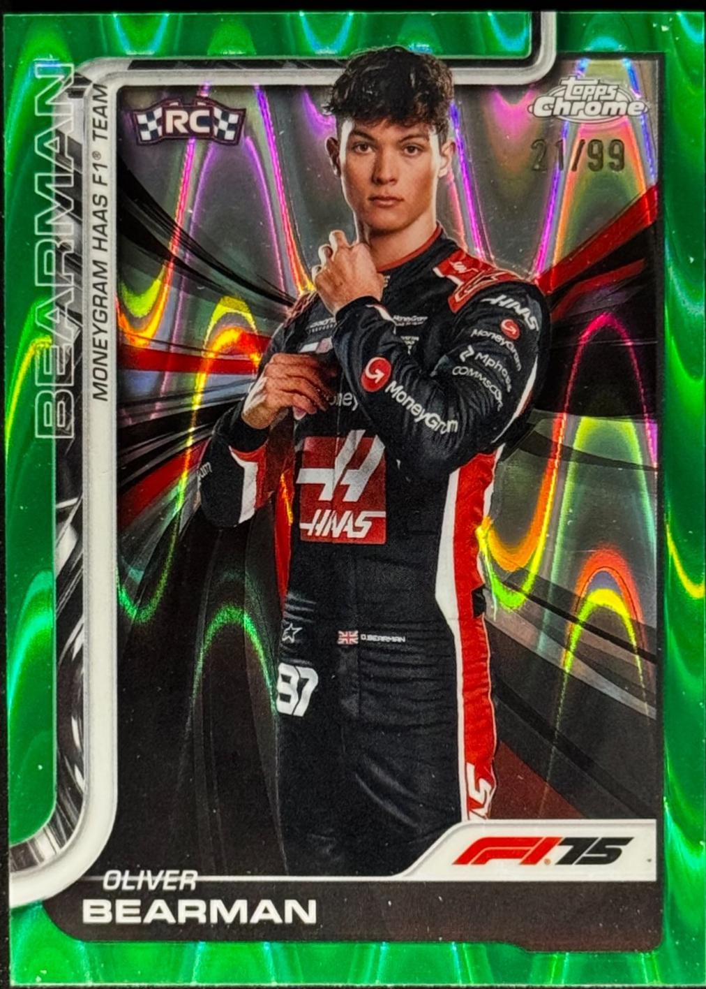 Oliver Bearman [Green RayWave Refractor] #14