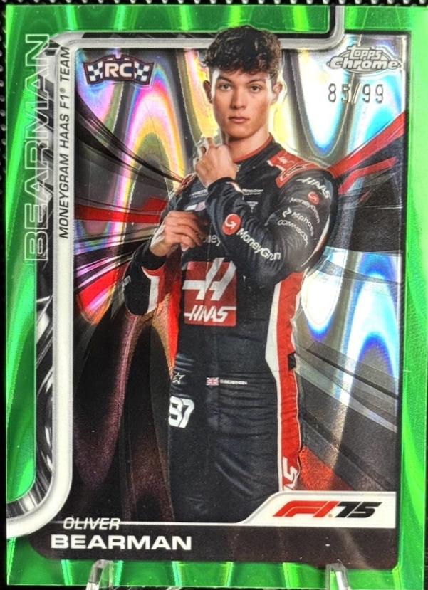 Oliver Bearman [Green RayWave Refractor] #86