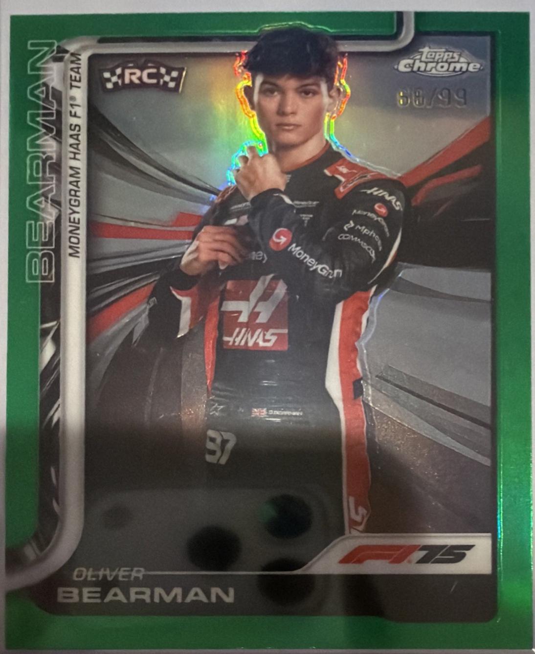 Oliver Bearman [Green Refractor] #14