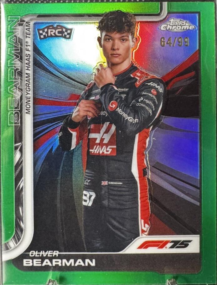 Oliver Bearman [Green Refractor] #86