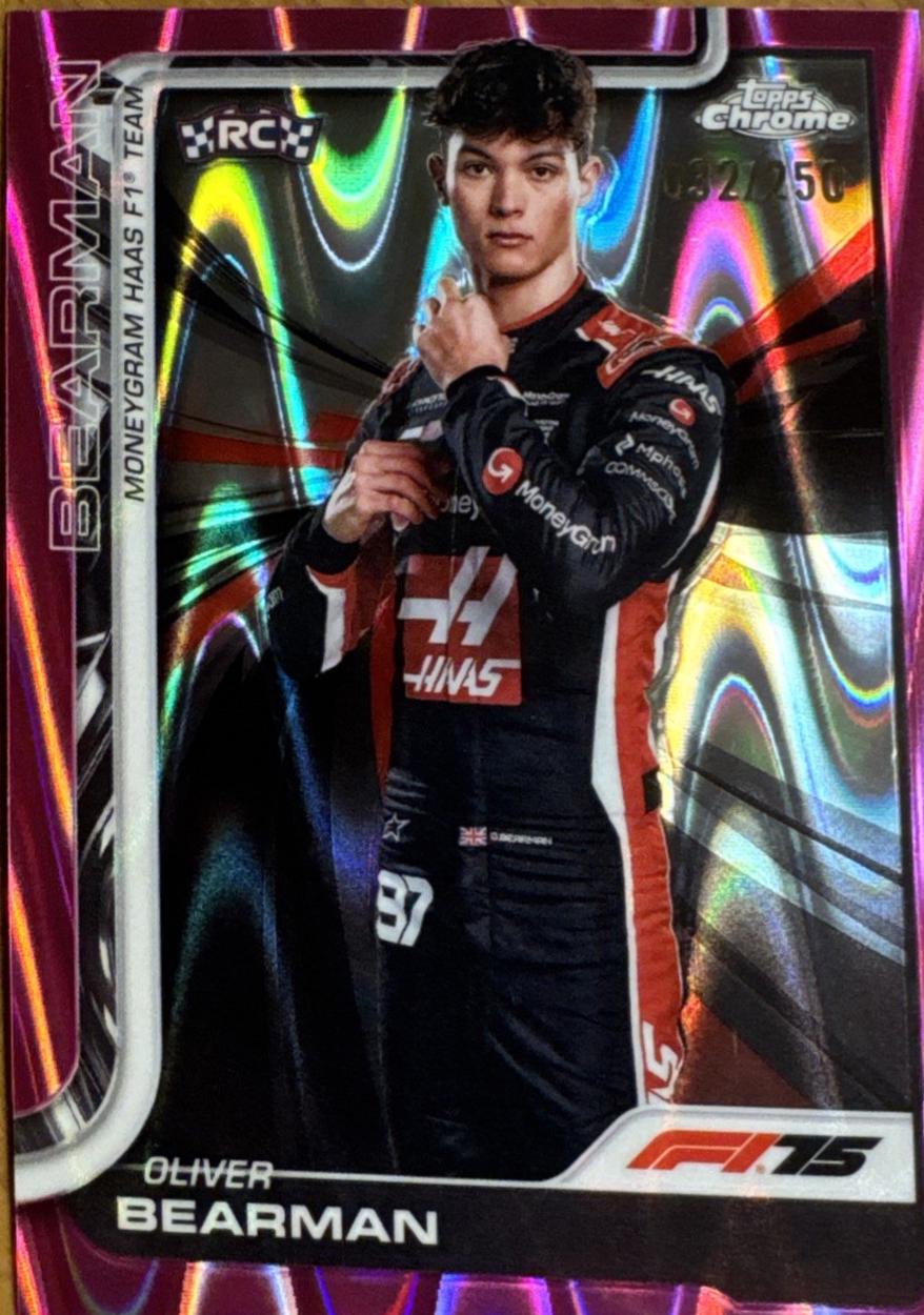 Oliver Bearman [Pink Refractor] #14