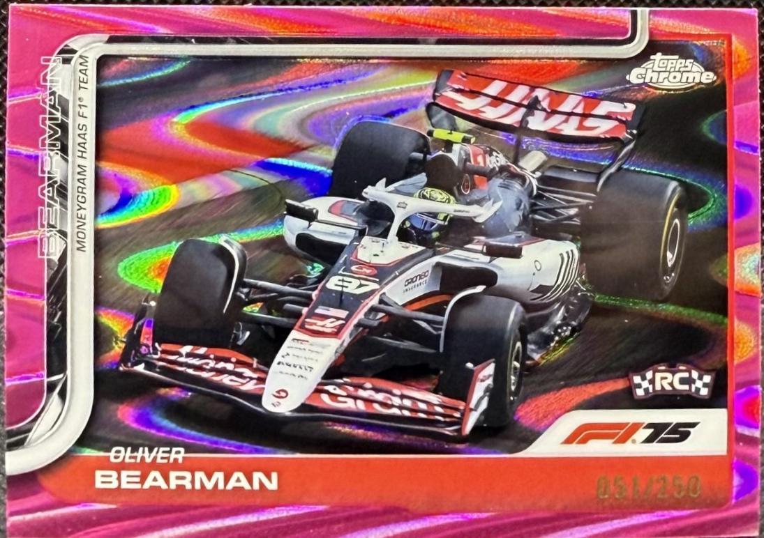 Oliver Bearman [Pink Refractor] #86