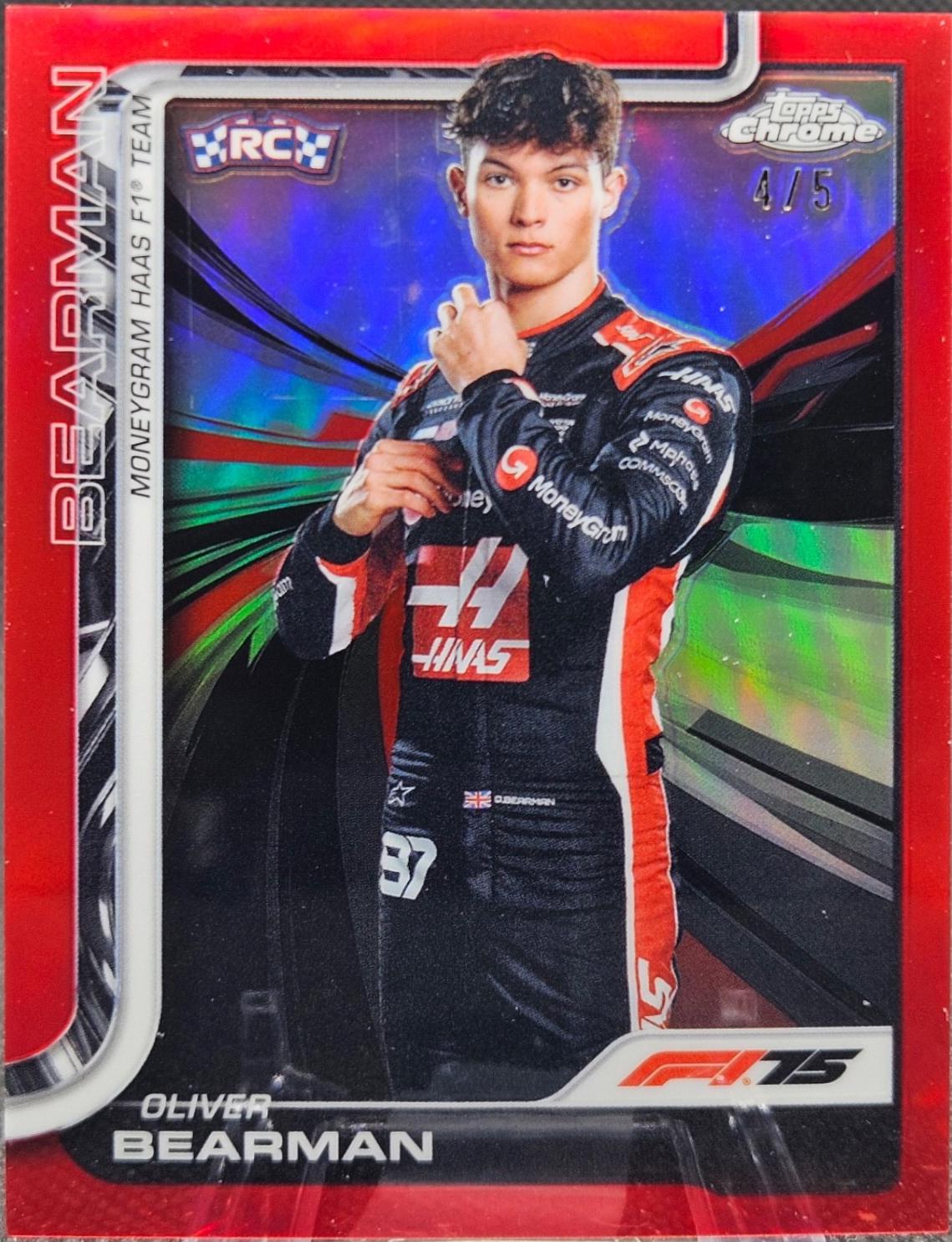 Oliver Bearman [Red Refractor] #14