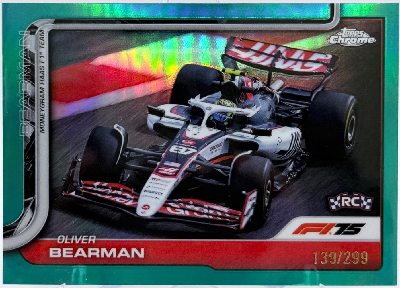 Oliver Bearman [Teal Refractor] #86