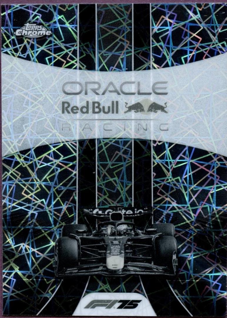 Oracle Red Bull Racing [Black White Lazer Refractor] #174