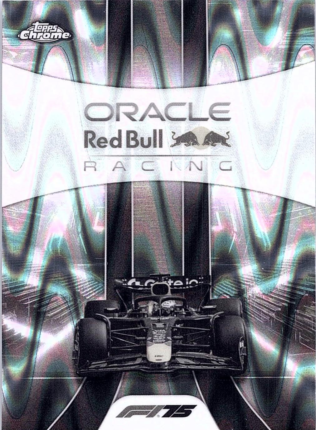 Oracle Red Bull Racing [Black White RayWave Refractor] #174