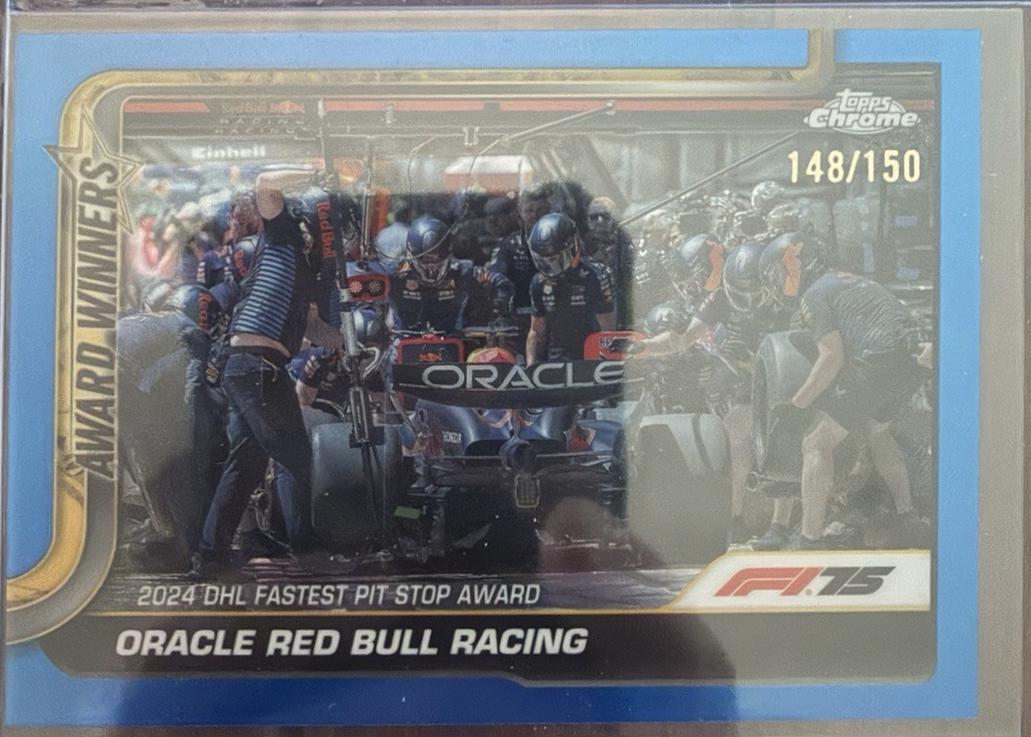 Oracle Red Bull Racing [Blue Refractor] #146