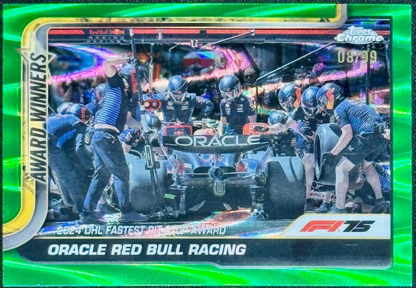 Oracle Red Bull Racing [Green RayWave Refractor] #146