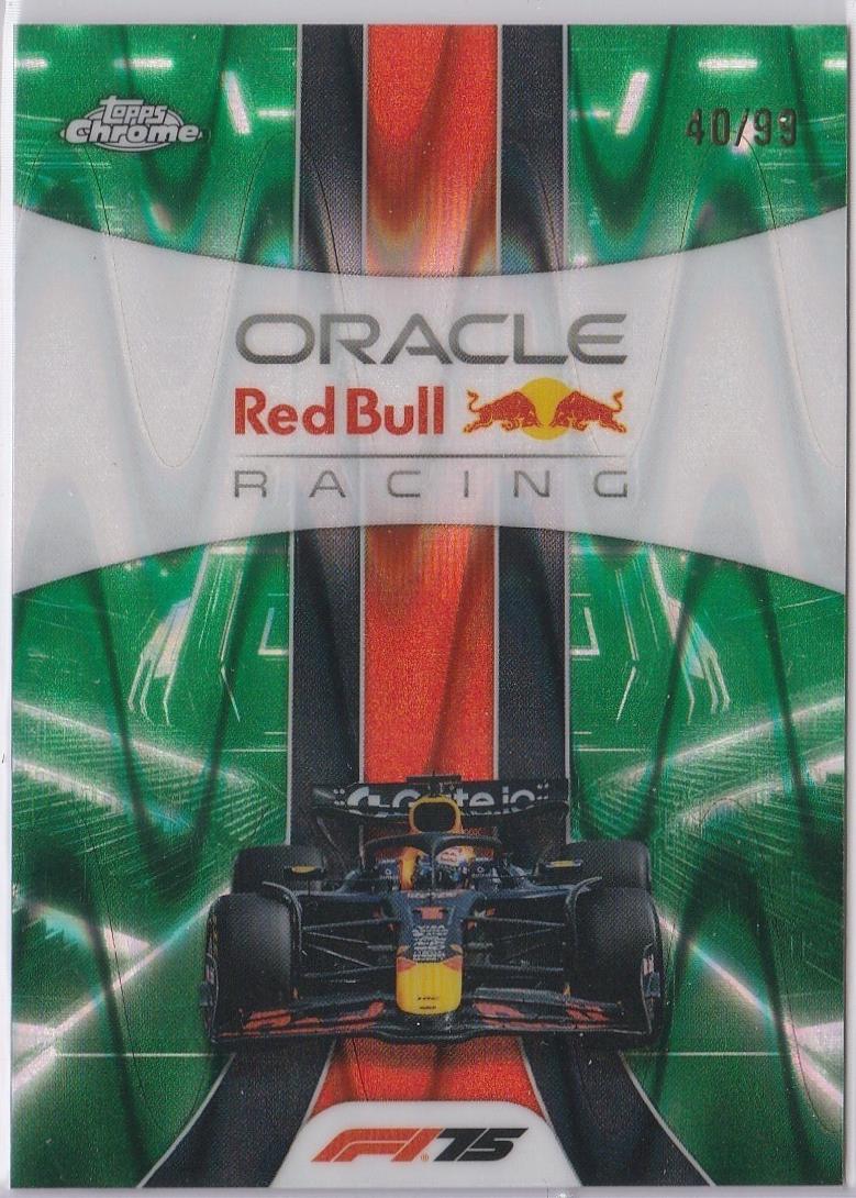 Oracle Red Bull Racing [Green RayWave Refractor] #174
