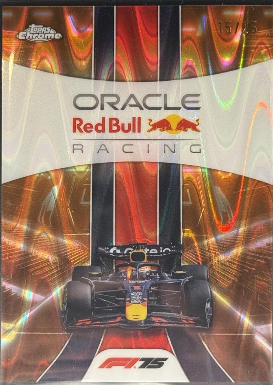 Oracle Red Bull Racing [Orange RayWave Refractor] #174