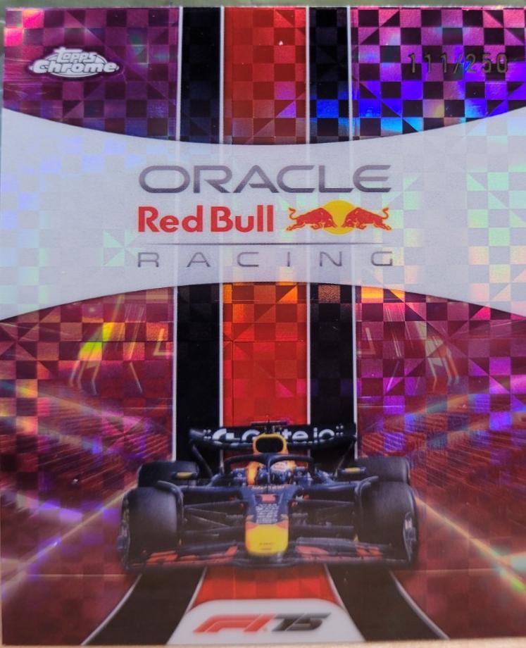 Oracle Red Bull Racing [Pink Checker Flag Refractor] #174