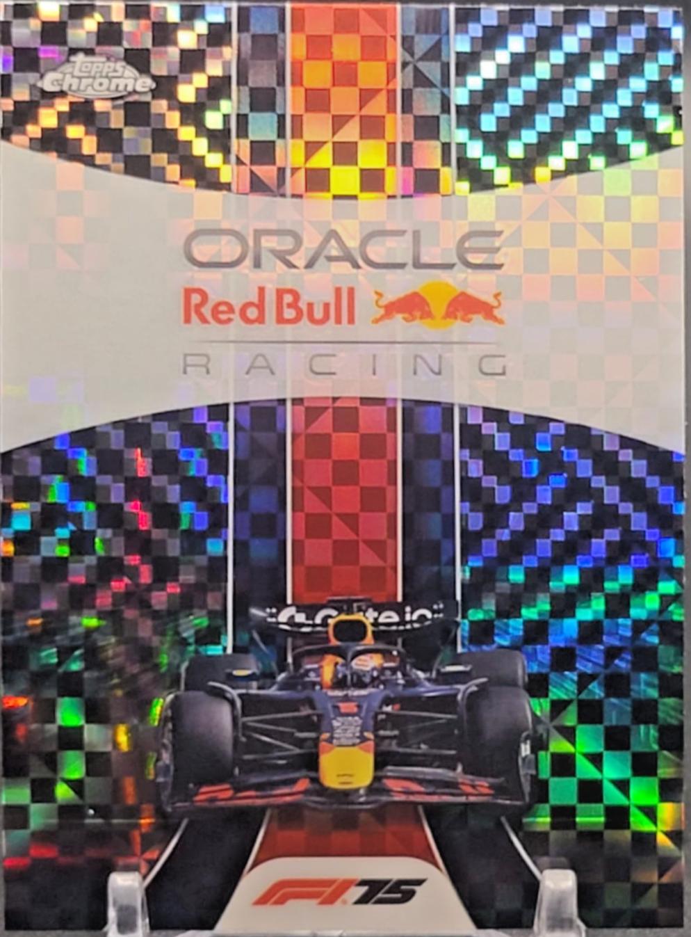 Oracle Red Bull Racing [Red Checker Flag Refractor] #174