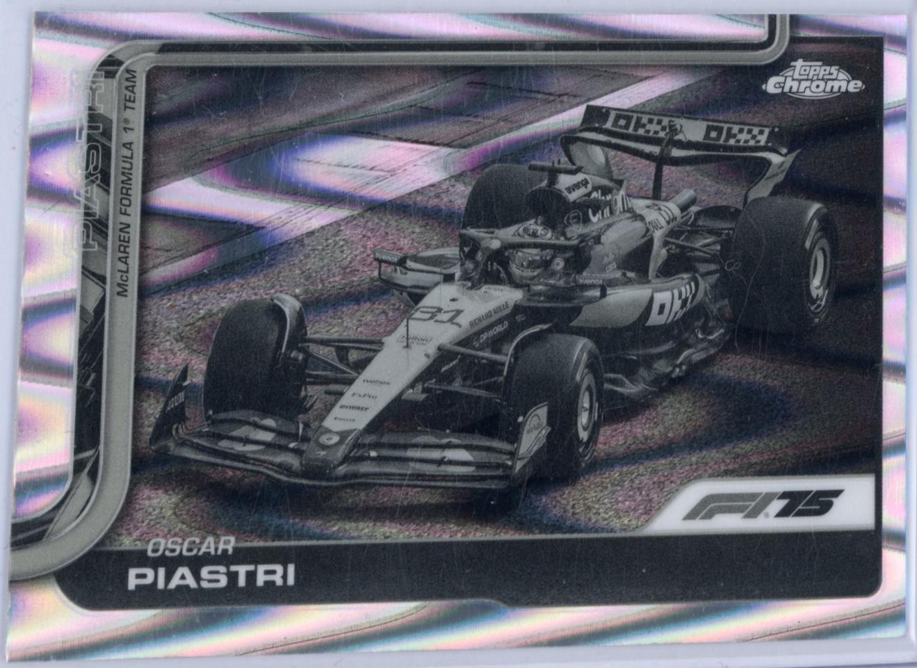 Oscar Piastri [Orange RayWave Refractor] #78