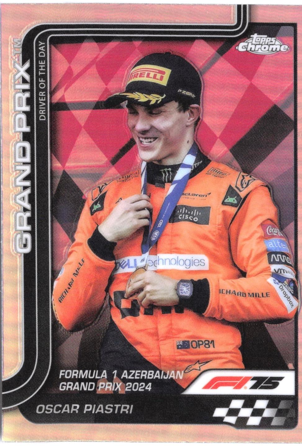 Oscar Piastri [Refractor] #138