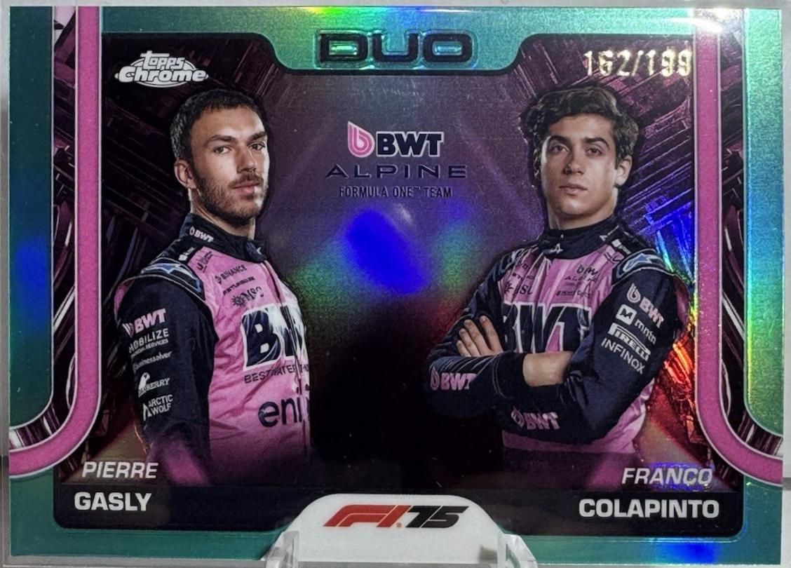 Pierre Gasly / Franco Colapinto [Aqua Refractor] #171
