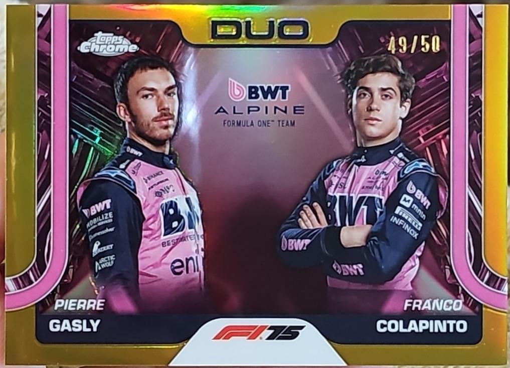 Pierre Gasly / Franco Colapinto [Gold Refractor] #171