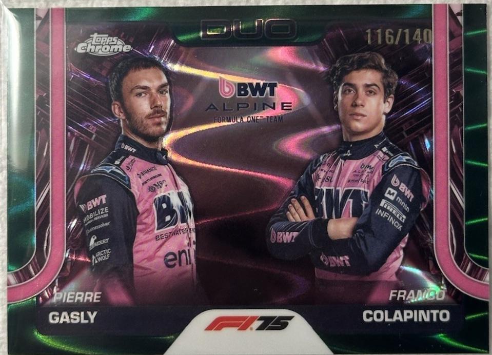 Pierre Gasly / Franco Colapinto [Green RayWave Refractor] #171