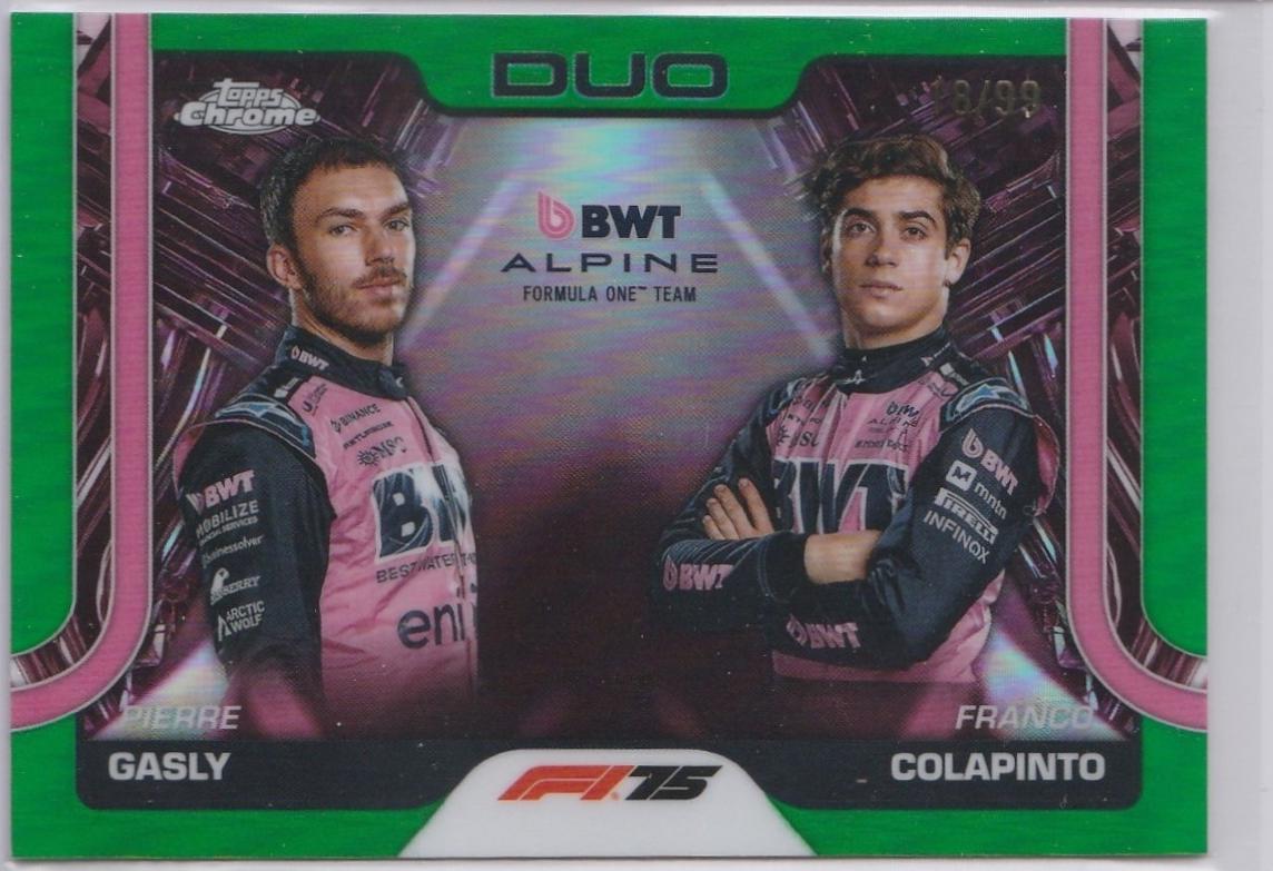 Pierre Gasly / Franco Colapinto [Green Refractor] #171