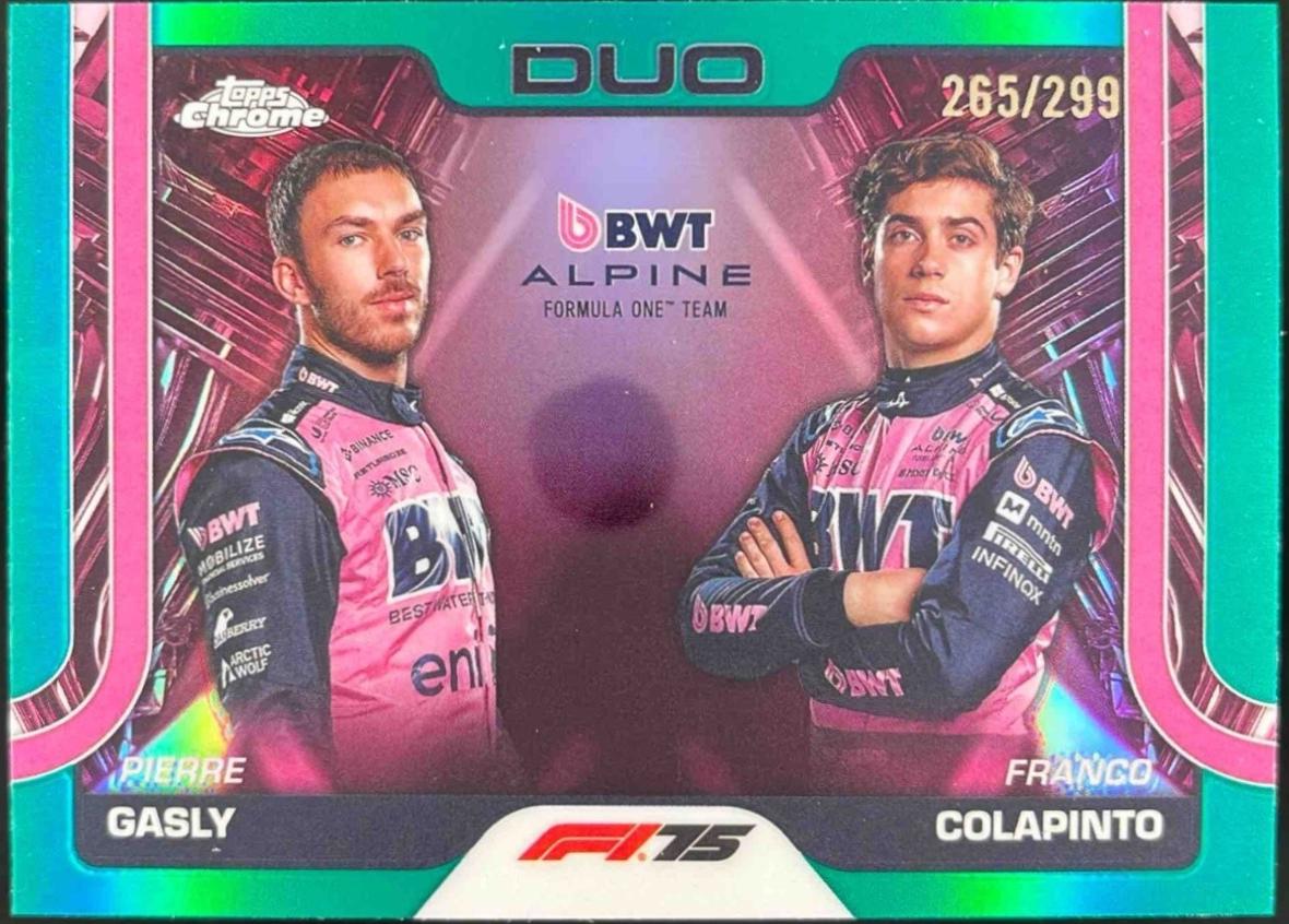 Pierre Gasly / Franco Colapinto [Teal Refractor] #171