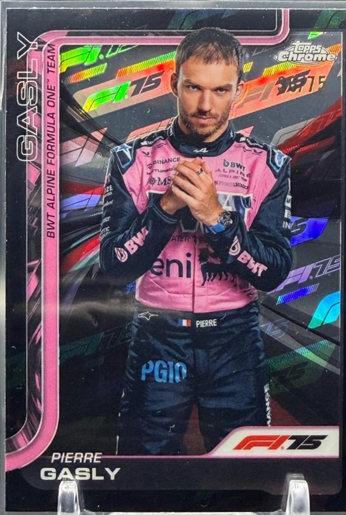 Pierre Gasly [75th Anniversary Refractor] #16