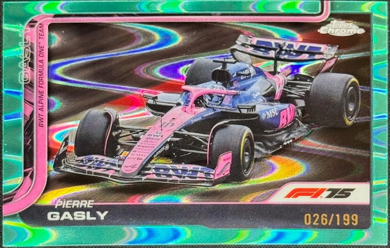Pierre Gasly [Aqua Refractor] #88